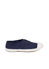 Laces Navy Tennis Shoes - Women By BENSIMON