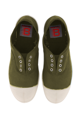 Elly  Olive Tennis Shoes - Womens By BENSIMON