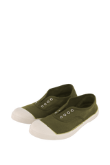 Elly  Olive Tennis Shoes - Womens By BENSIMON