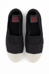 Elastic Carbon Tennis Shoes - Women By BENSIMON